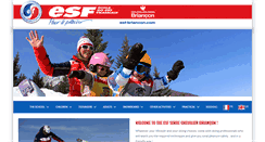 Desktop Screenshot of esf-briancon.com